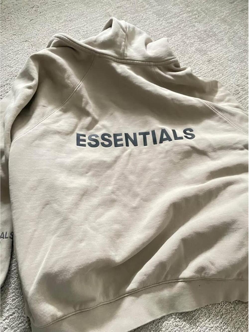 Essentials Fear of God Full Zip Hoodie - XL